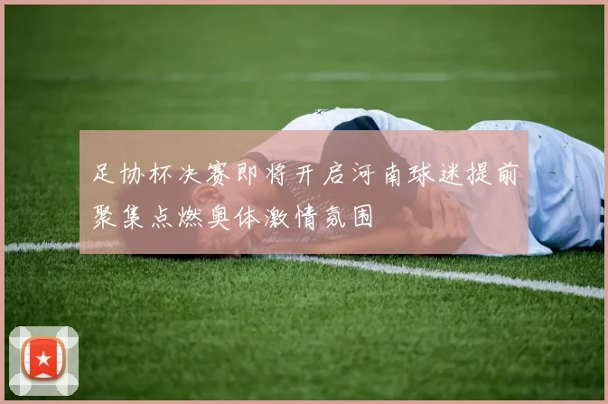 足协杯决赛即将开启河南球迷提前聚集点燃奥体激情氛围